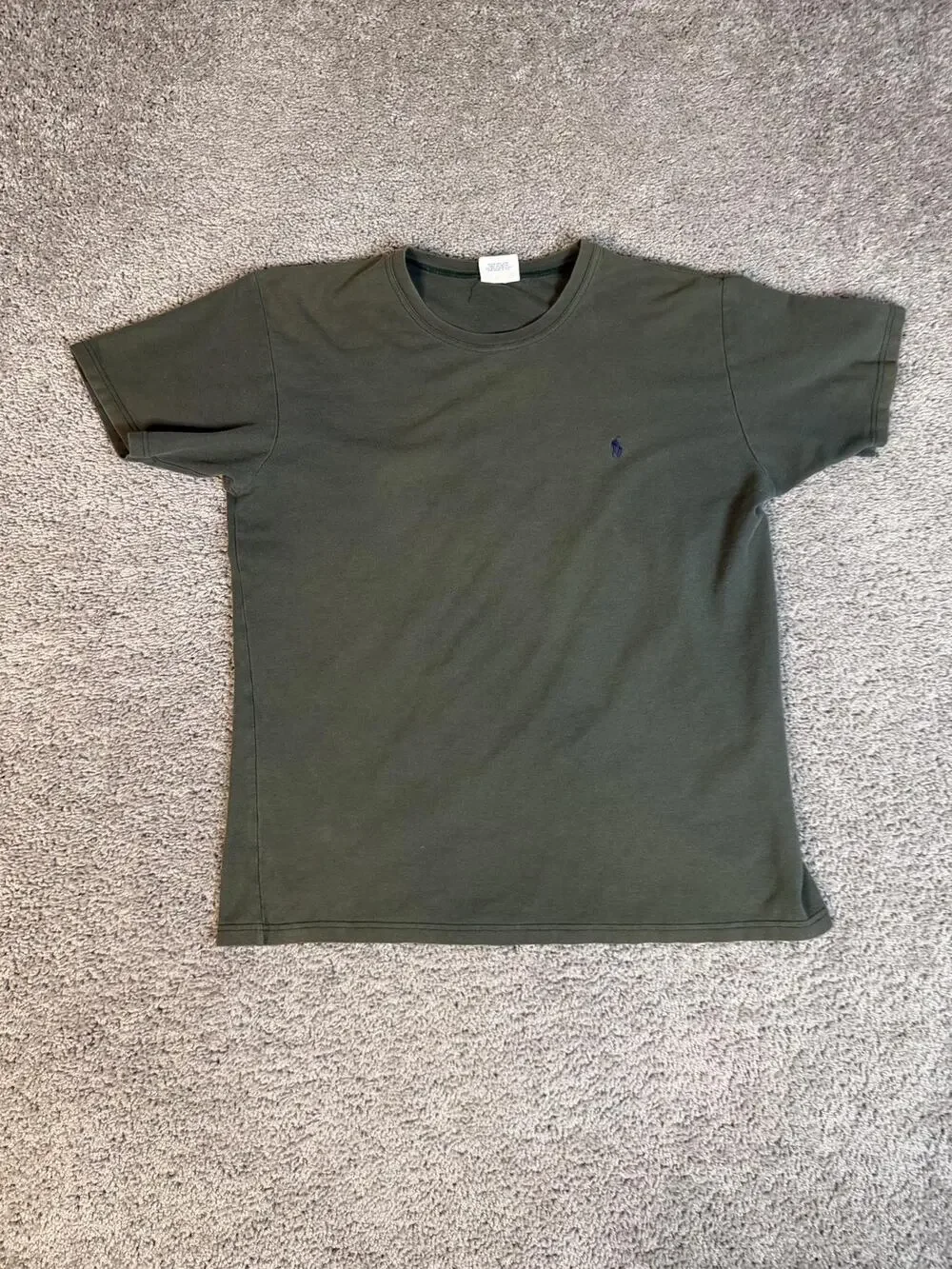 Polo Ralph Lauren Shirt Mens Large Green Classic Pony Embroidered Cotton